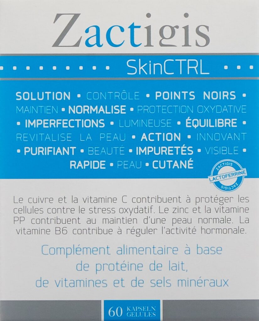 ZACTIGIS SkinCTRL gélules 60 pce