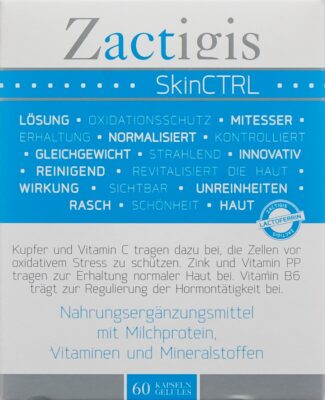 ZACTIGIS SkinCTRL gélules 60 pce