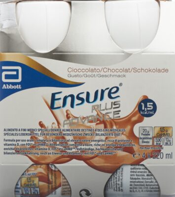ENSURE Plus Advance chocolat 4 x 220 ml