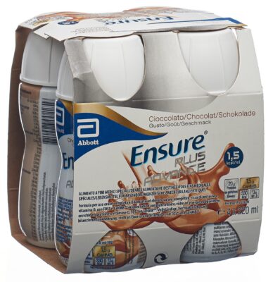 ENSURE Plus Advance chocolat 4 x 220 ml