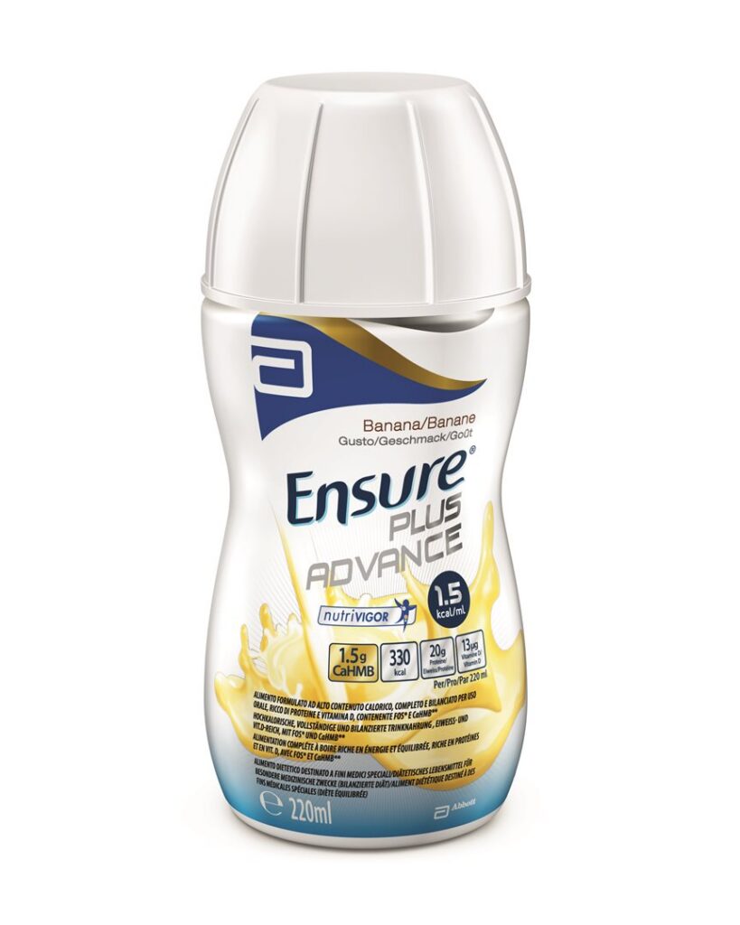 ENSURE Plus Advance banane 4 x 220 ml