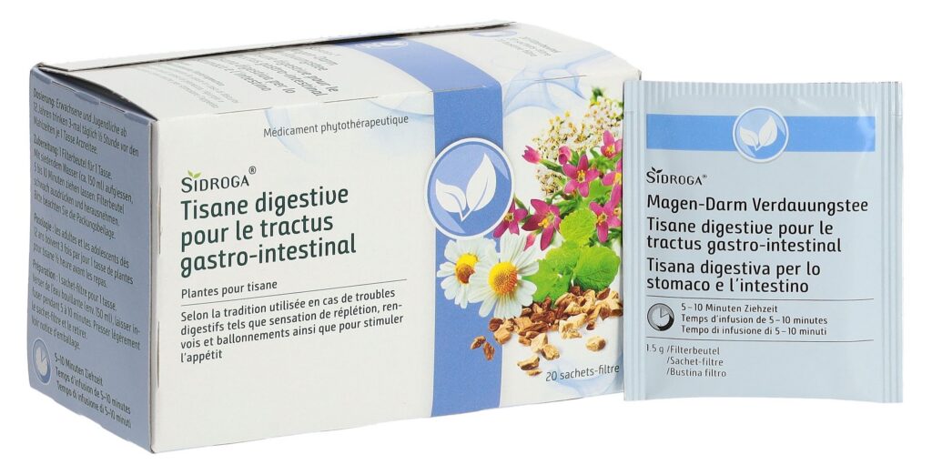 SIDROGA tisane digest tract gast-int 20 sach 1.5 g