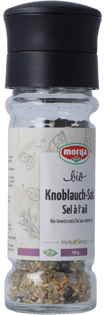 MORGA sel à l'ail bio 55 g