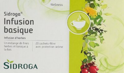 SIDROGA infusion basique 20 sach 1.5 g