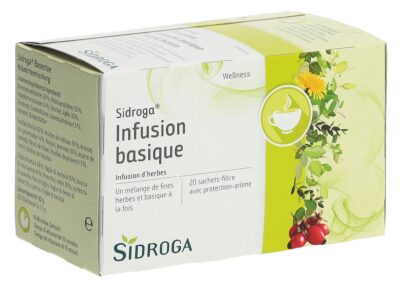 SIDROGA infusion basique 20 sach 1.5 g