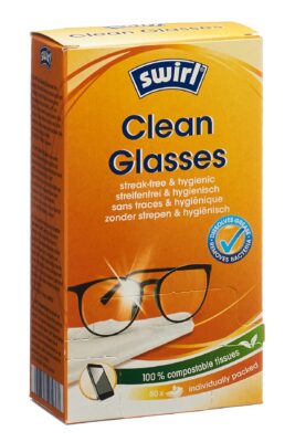 SWIRL lingettes nettoyantes lunettes 50 pce