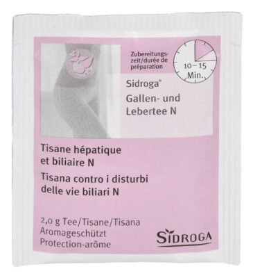 SIDROGA tisane hépatique et biliaire N 20 sach 2 g