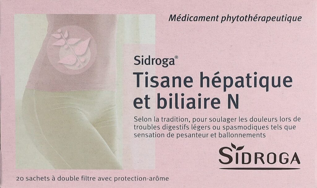 SIDROGA tisane hépatique et biliaire N 20 sach 2 g