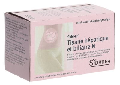 SIDROGA tisane hépatique et biliaire N 20 sach 2 g