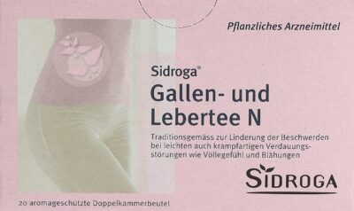SIDROGA tisane hépatique et biliaire N 20 sach 2 g