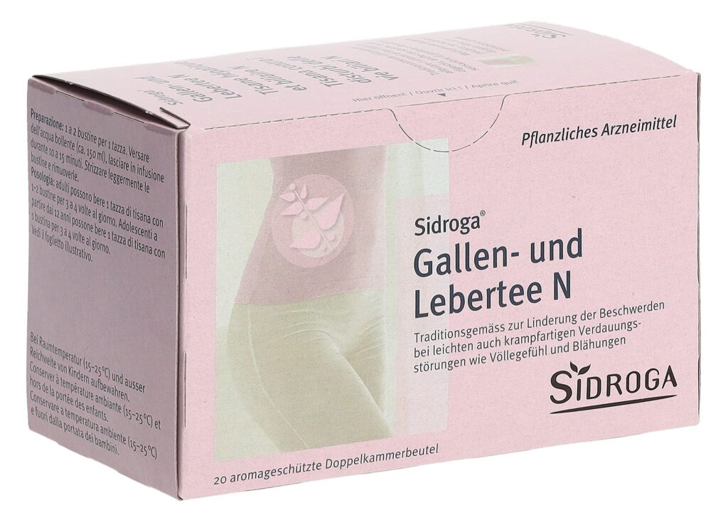SIDROGA tisane hépatique et biliaire N 20 sach 2 g