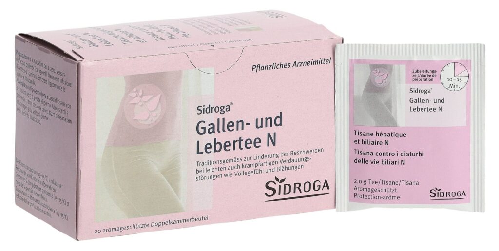 SIDROGA tisane hépatique et biliaire N 20 sach 2 g