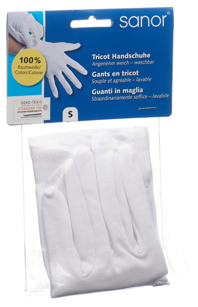 SANOR gants en tricot S 1 paire
