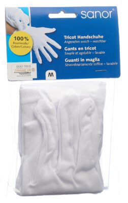 SANOR gants en tricot M 1 paire