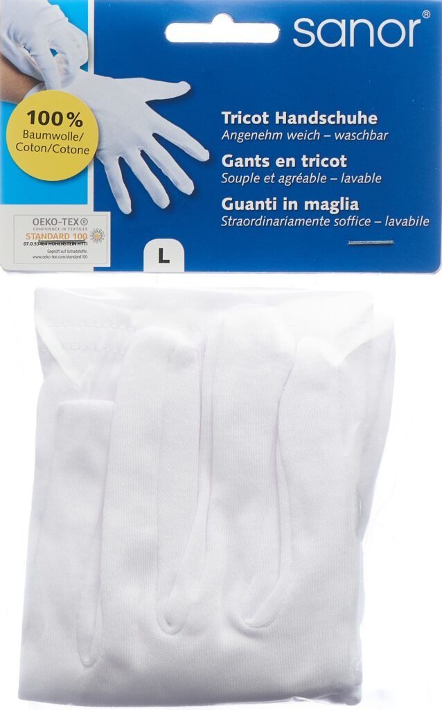 SANOR gants en tricot L 1 paire