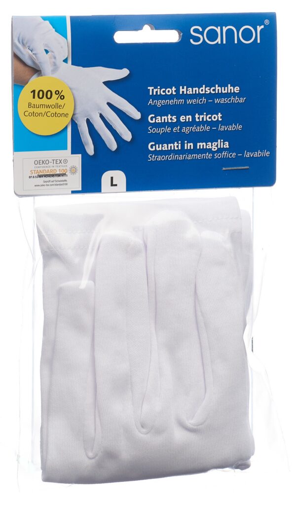 SANOR gants en tricot L 1 paire