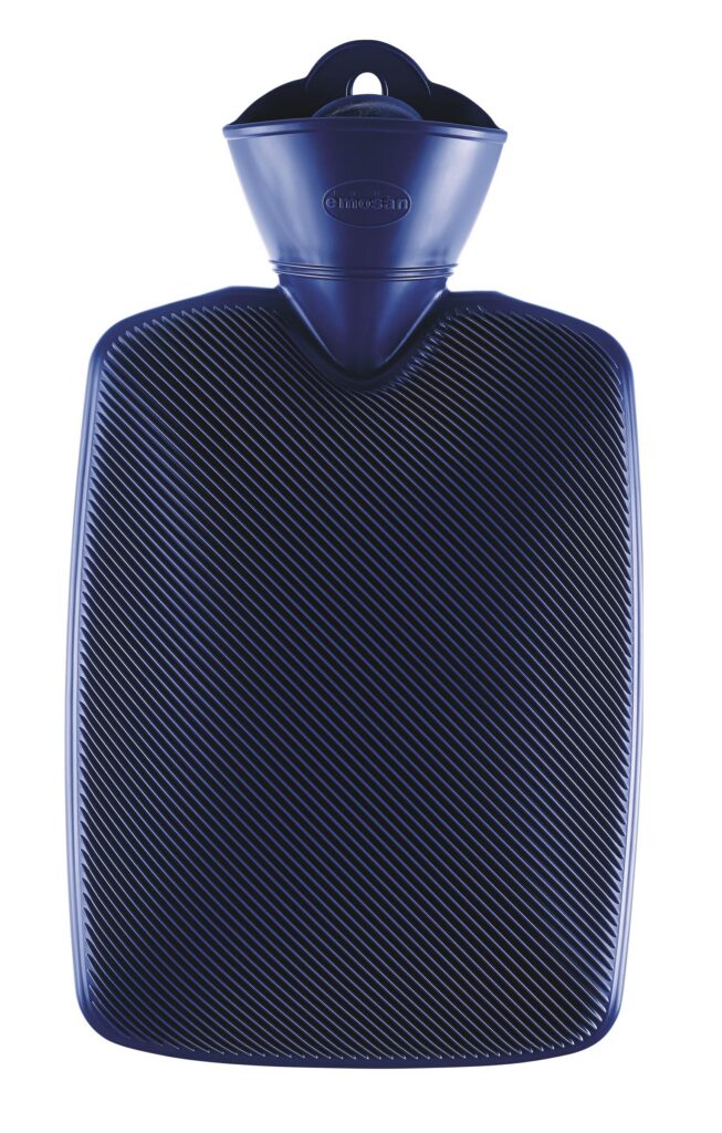 EMOSAN bouillotte demi-lamelles bleu
