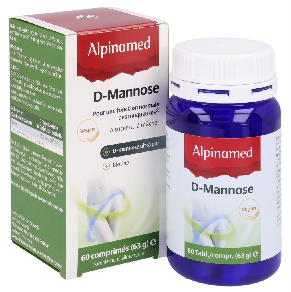 ALPINAMED D-Mannose cpr bte 60 pce