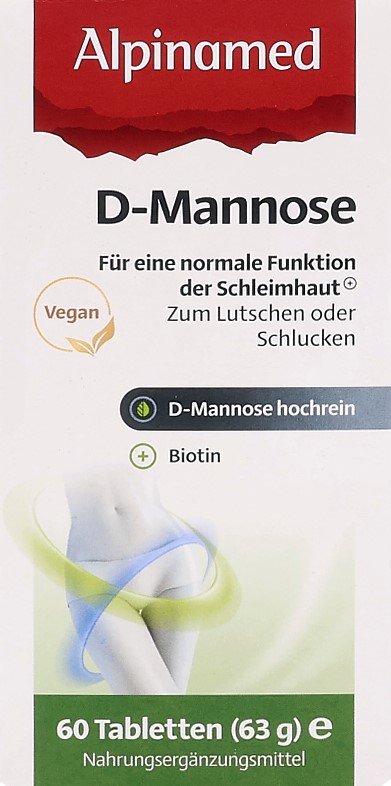 ALPINAMED D-Mannose cpr bte 60 pce