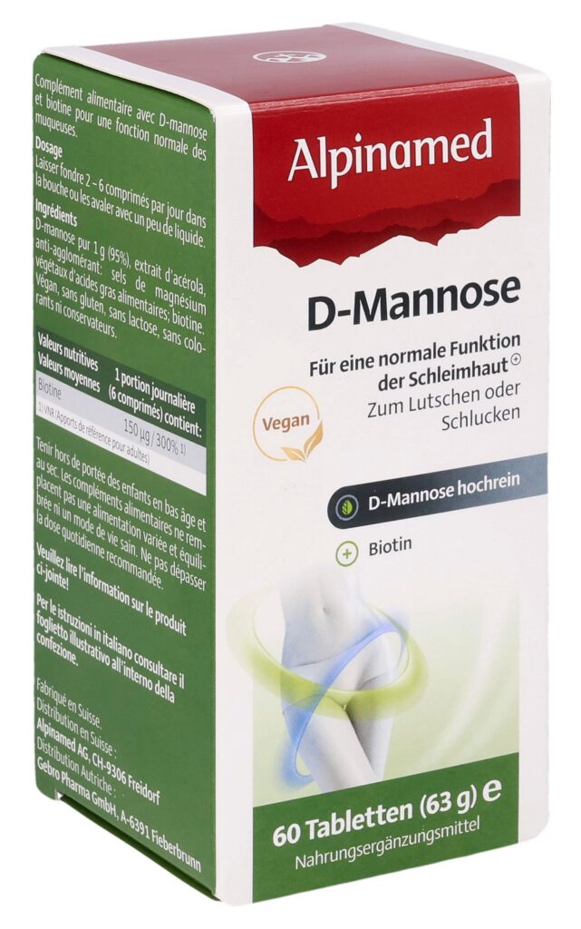 ALPINAMED D-Mannose cpr bte 60 pce