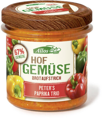 ALLOS pâté les 3 piments bio 135 g