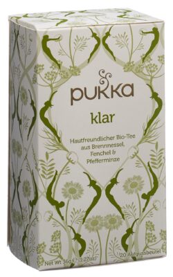 PUKKA Klar thé bio sach 20 pce