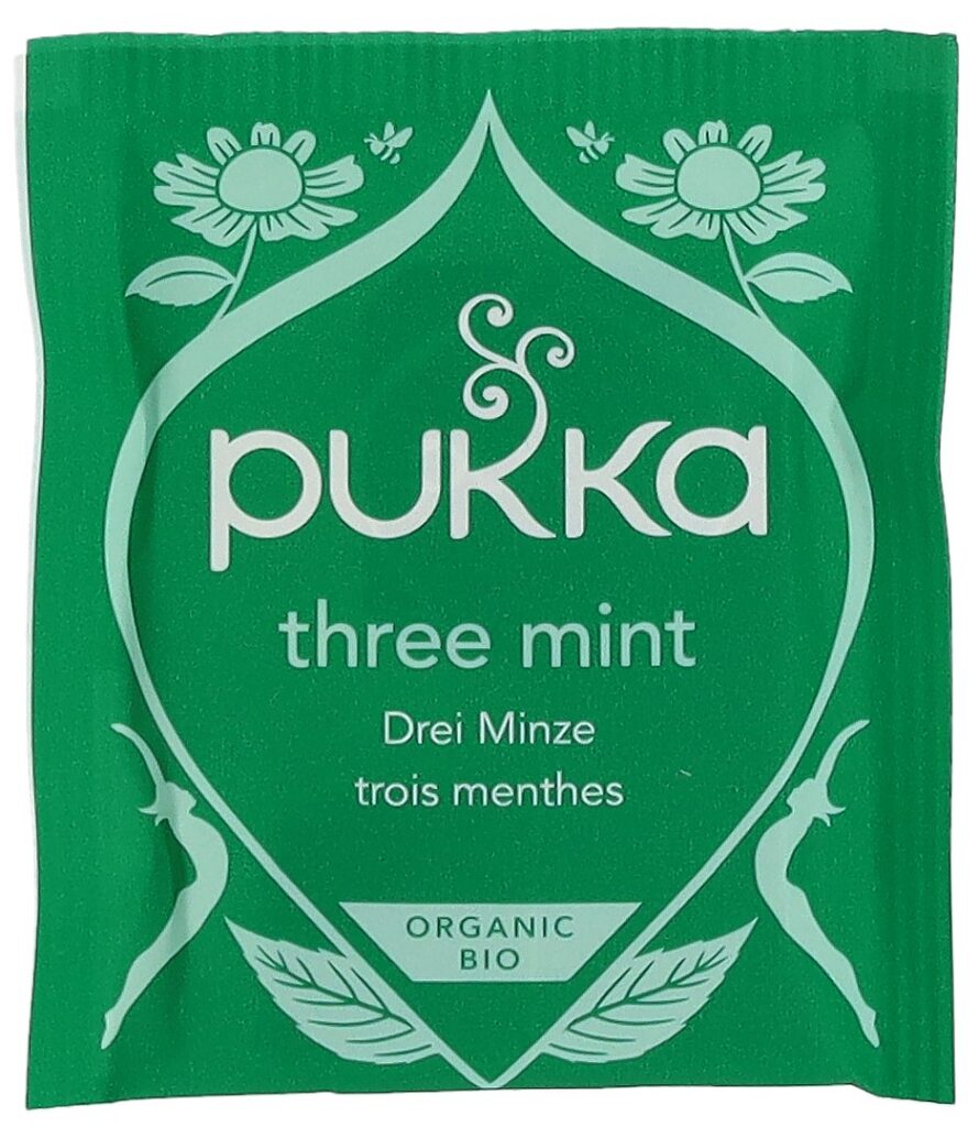 PUKKA Drei Minze thé bio sach 20 pce