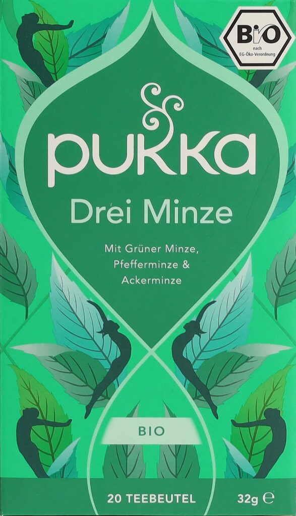 PUKKA Drei Minze thé bio sach 20 pce