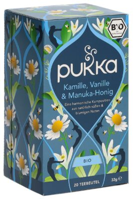 PUKKA Kamille Vanill&Manuk Hon thé bio sach 20 pce