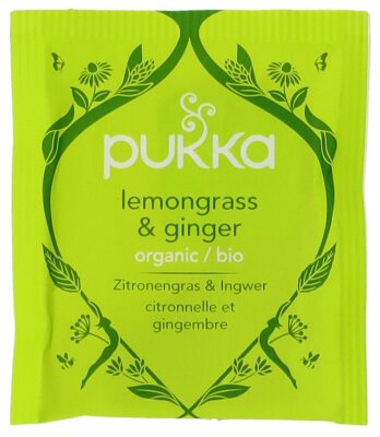 PUKKA Zitronengras&Ingwer thé Bio sach 20 pce