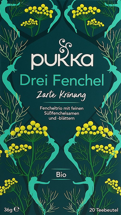 PUKKA Drei Fenchel Tee Bio Btl 20 Stk