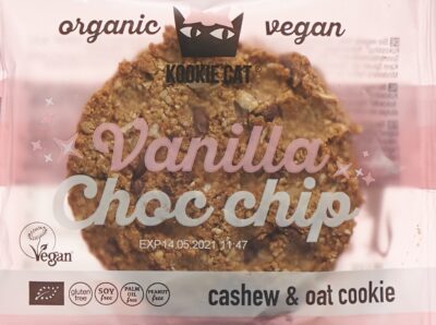 KOOKIE CAT Vanilla Choc Chip Cookie 50 g