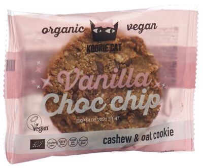 KOOKIE CAT Vanilla Choc Chip Cookie 50 g