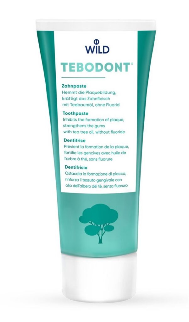 TEBODONT dentifrice sans fluorure 75 ml