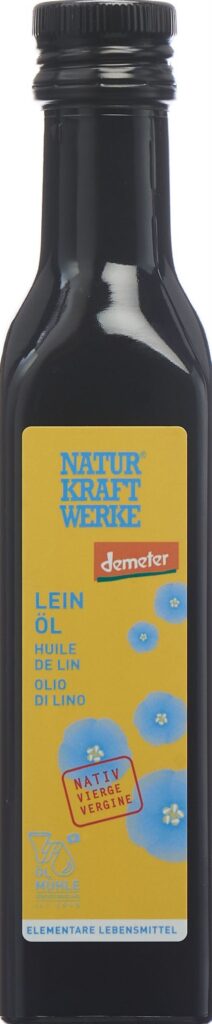 NATURKRAFTWERKE Huile lin vier Demeter 250 ml