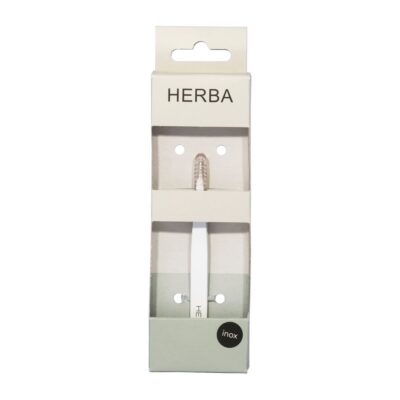 HERBA pincette pointue inox blanc