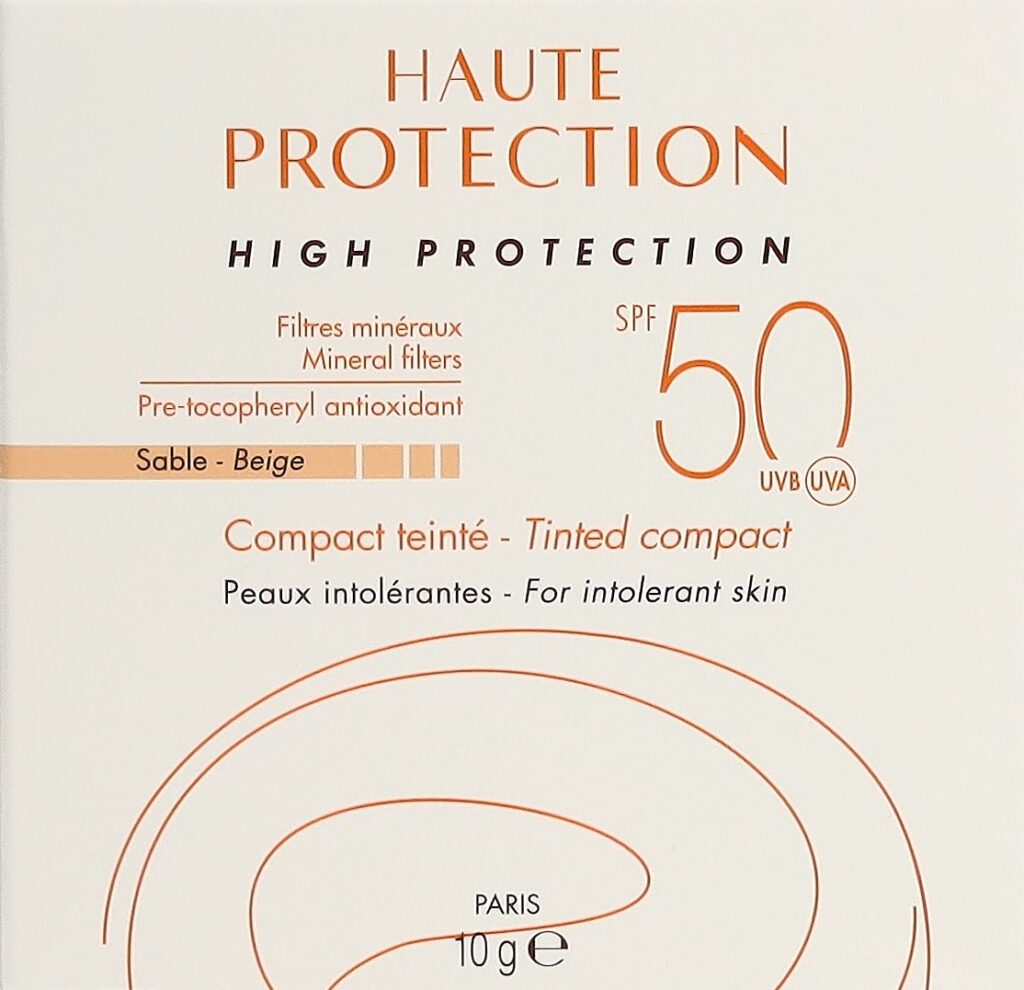 AVENE SUN crème solaire compacte sable SPF50+ 10 g