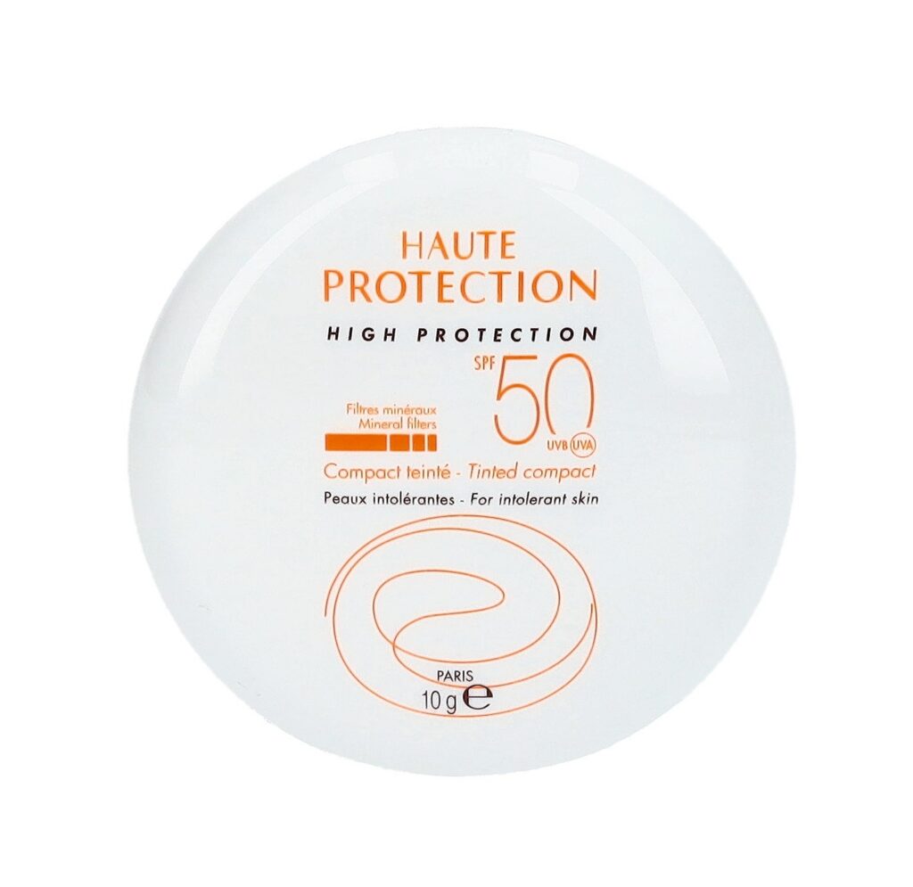 AVENE SUN crème solaire compacte dorée SPF50+ 10 g