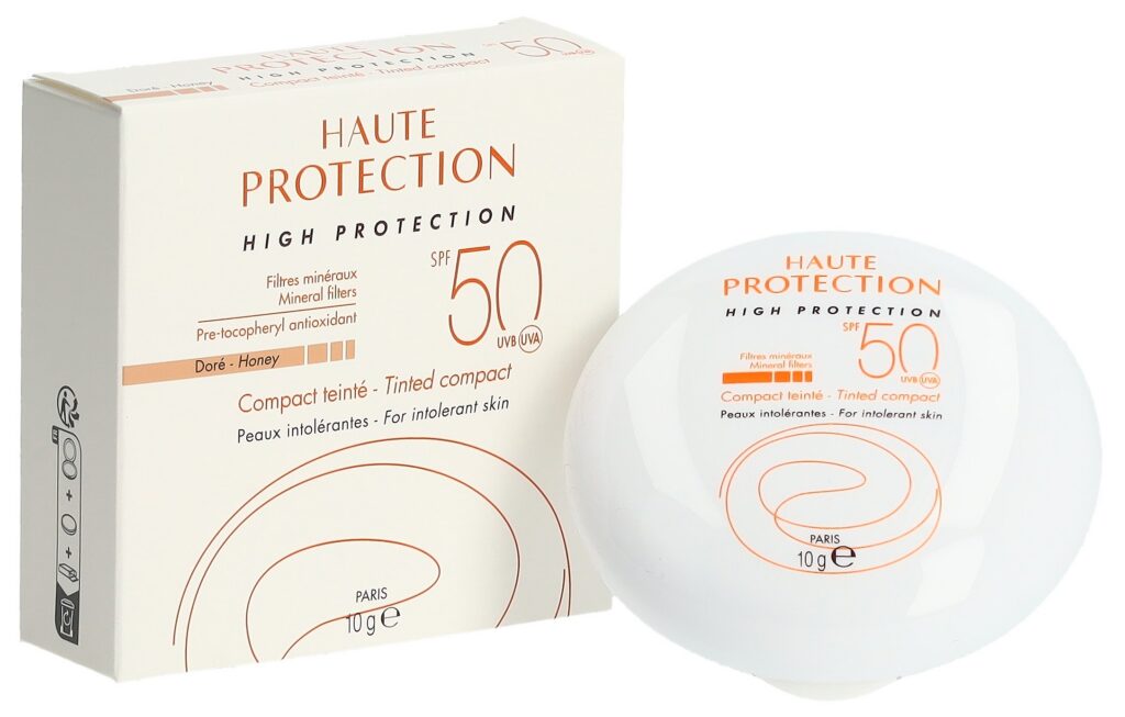 AVENE SUN crème solaire compacte dorée SPF50+ 10 g