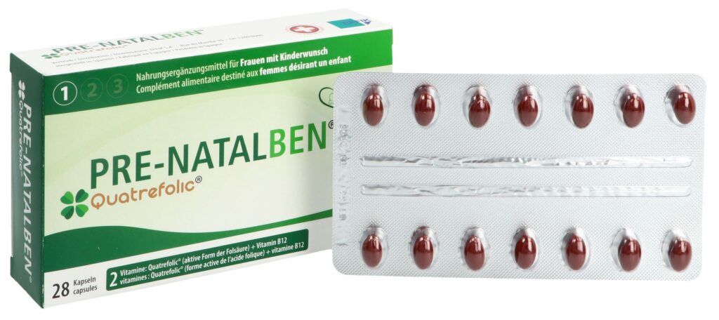 PRE NATALBEN caps 28 pce