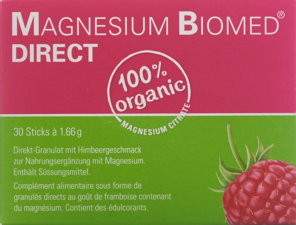 MAGNESIUM BIOMED direct gran stick 30 pce