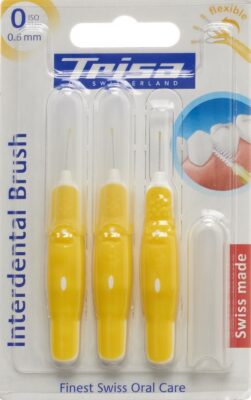 TRISA Interdental Brush ISO 0 0.6mm 3 pce