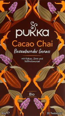 PUKKA Cacao Chai thé bio sach 20 pce