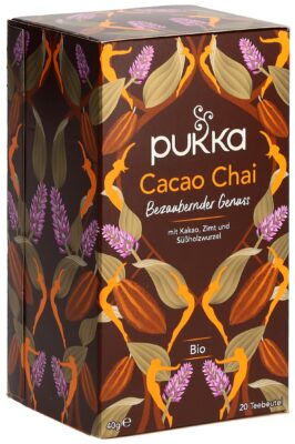PUKKA Cacao Chai thé bio sach 20 pce