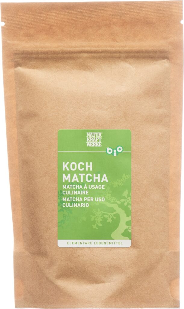 NATURKRAFTWERKE Matcha à usage culinaire bio 100 g