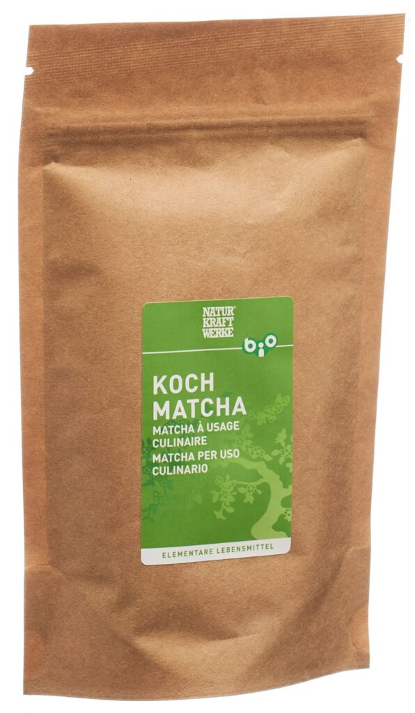 NATURKRAFTWERKE Matcha à usage culinaire bio 100 g