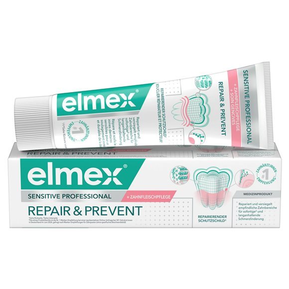 ELMEX SENSITIVE PROF REP&PREV dentifrice tb 75 ml