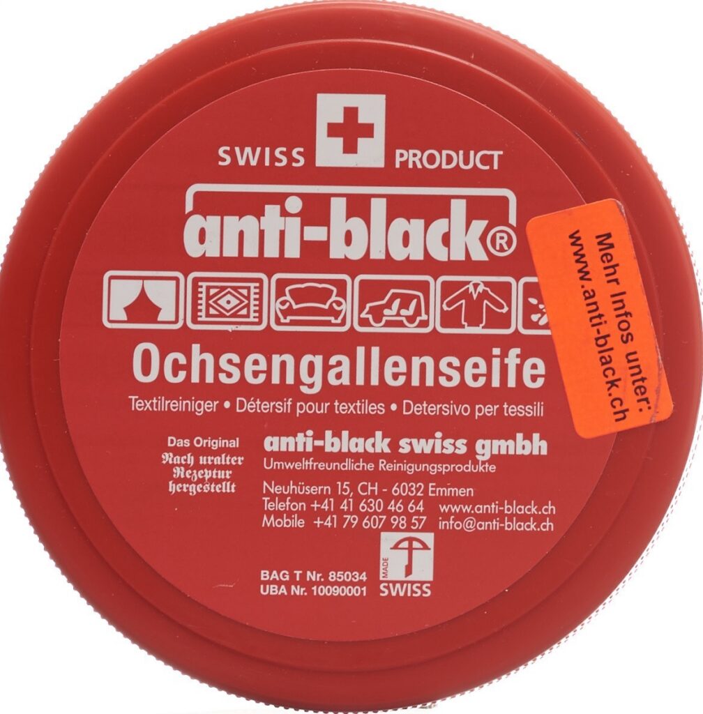 ANTI-BLACK savon au fiel de boeuf pâte bte 500 ml