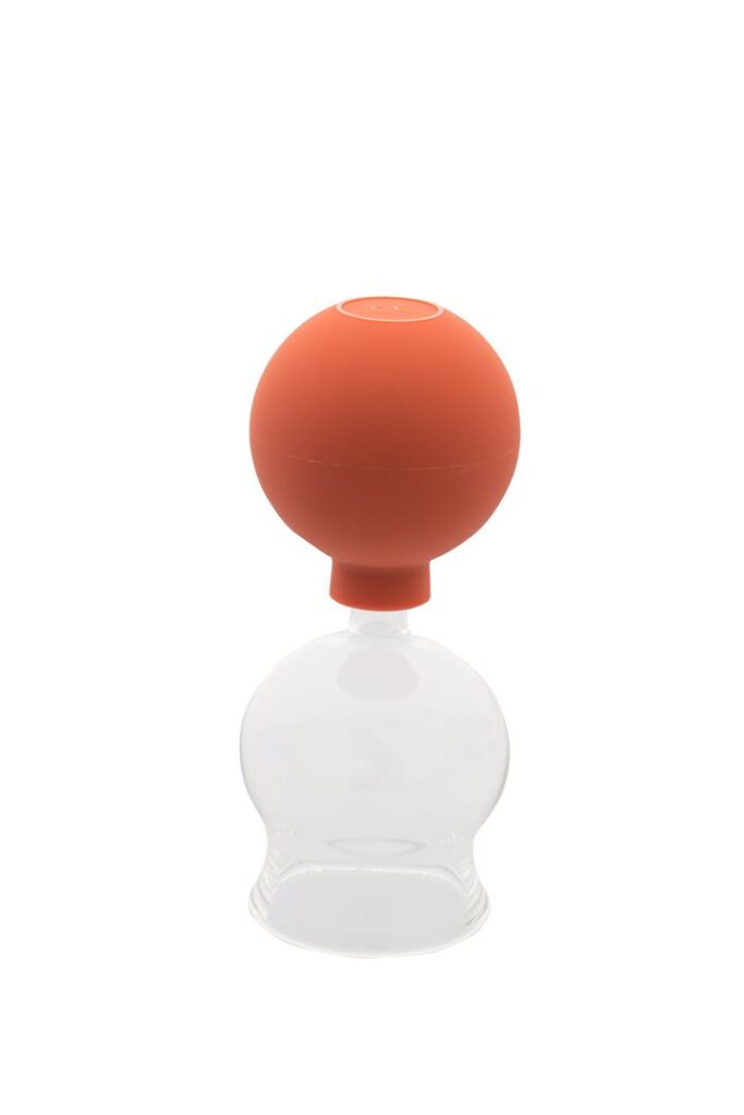 KELLER Ventouse en verre ø4.5cm avec ballon