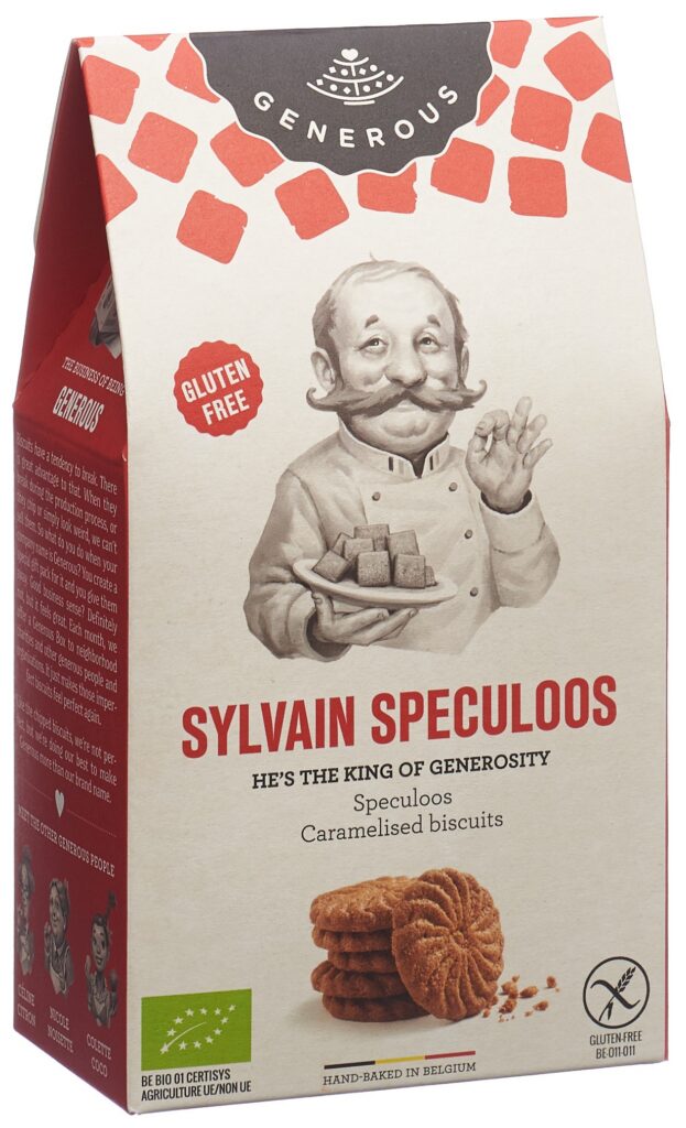 GENEROUS Sylvain speculoos s gluten 100 g